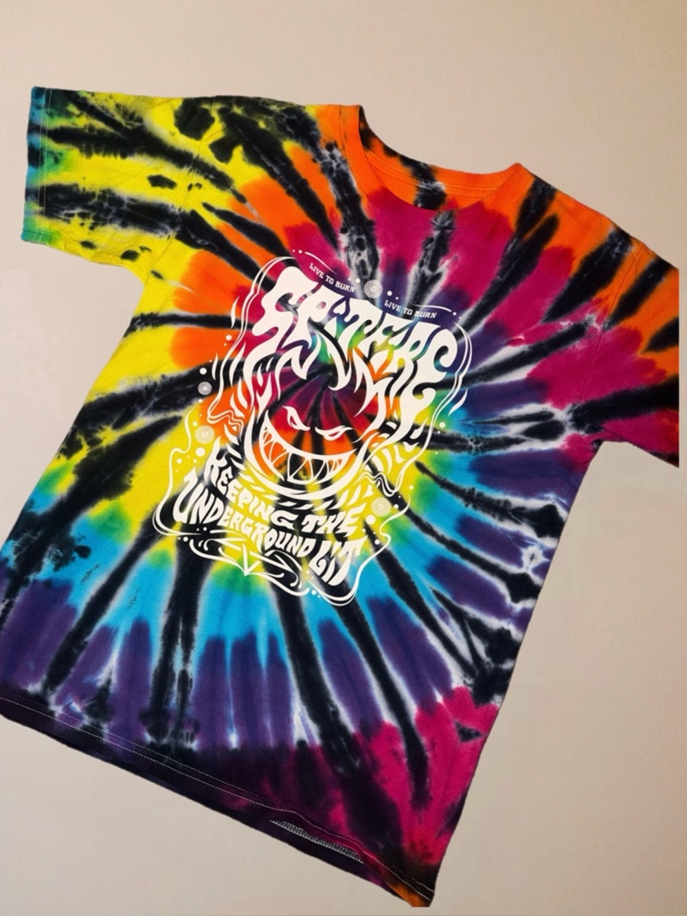 SpitfireTie-Dye t-shirt